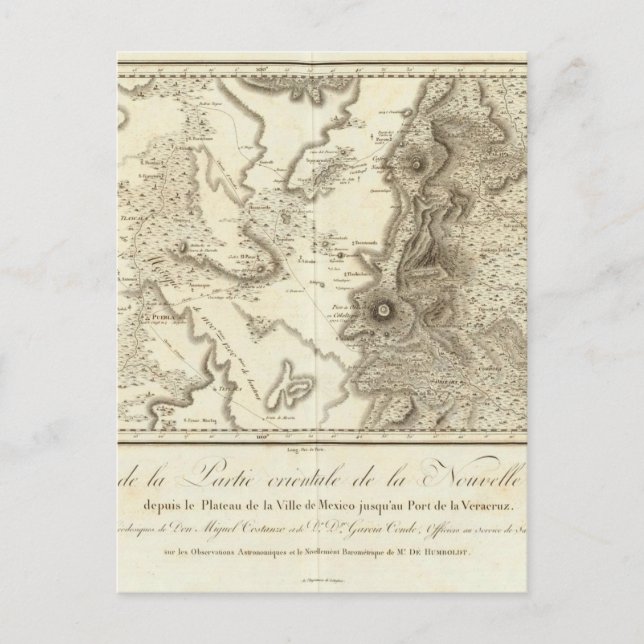 Carte Postale Plateau de Mexico (Devant)