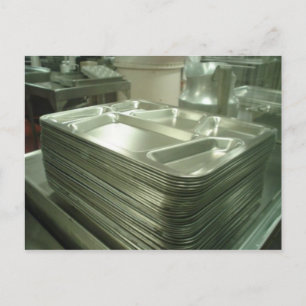 Carte Postale Plateaux de dîner