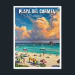 Carte Postale Playa de Carmen Mexique Voyage Plage<br><div class="desc">Playa del Carmen, située le long de la Riviera Maya au Mexique, est une ville côtière vibrante connue pour ses plages de sable blanc époustouflantes, ses eaux turquoise des Caraïbes et son atmosphère animée. Autrefois paisible village de pêcheurs, elle est devenue l'une des destinations touristiques les plus prisées du pays,...</div>