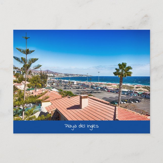 Carte Postale Playa del Ingles (Devant)