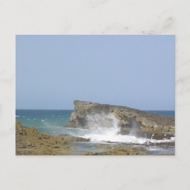 Carte Postale Playa la Poza Arecibo (Devant)