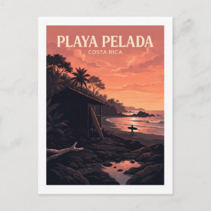 Carte Postale Playa Pelada, Nosara, Costa Rica