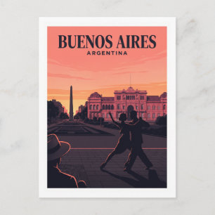 Carte Postale Plaza de Mayo, Buenos Aires Argentine Voyage