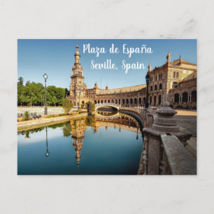 Carte Postale Plaza d'Espagne Séville Espagne Monument 