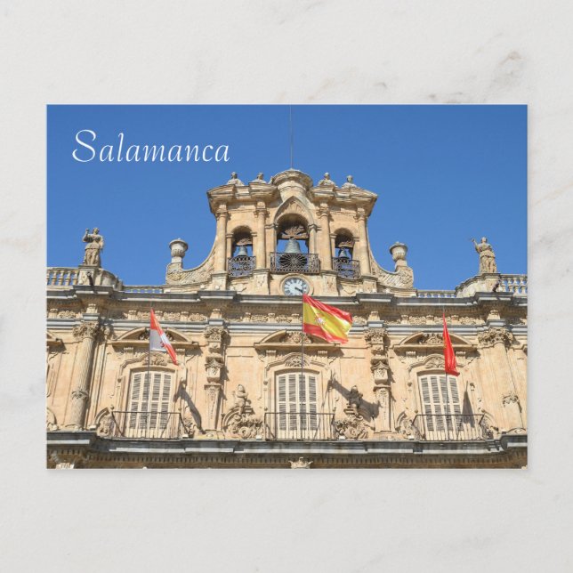 Carte Postale Plaza Mayor, Salamanca (Devant)
