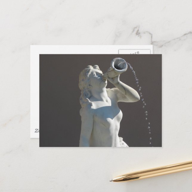 Carte Postale Plaza Mermaid in Kansas City (Devant/Arrière en situation)