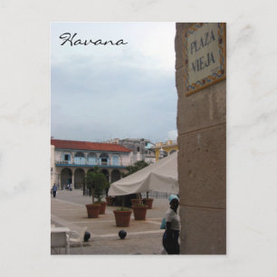 Carte Postale plaza vieja havana