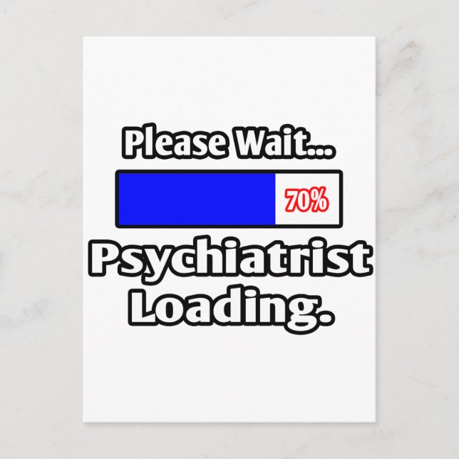 Carte Postale Please Wait (Devant)