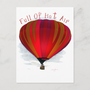 Carte Postale Plein d'air chaud - Produits à ballon