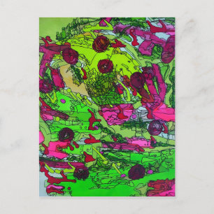 Carte Postale Plein de moi Marie Gage Art Abstrait