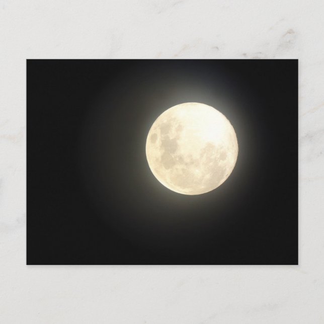 Carte postale Pleine lune (Devant)