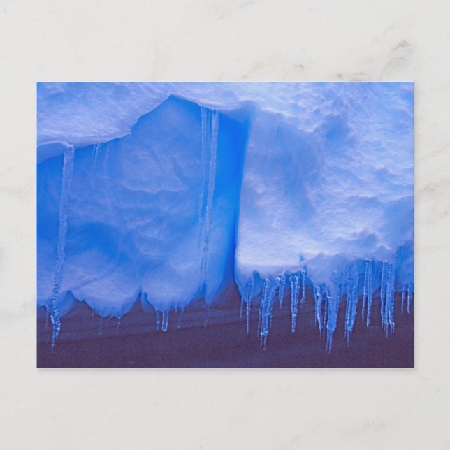 Carte Postale Pleneau Iceberg Graveyard, Antarctica: Blue (Devant)