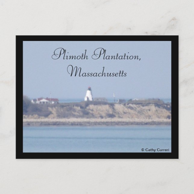 Carte Postale Plimoth Plantation, Massachusetts (Devant)