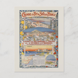 Carte Postale PLM Lignes de Meyrargues un Poster vintage de Gras