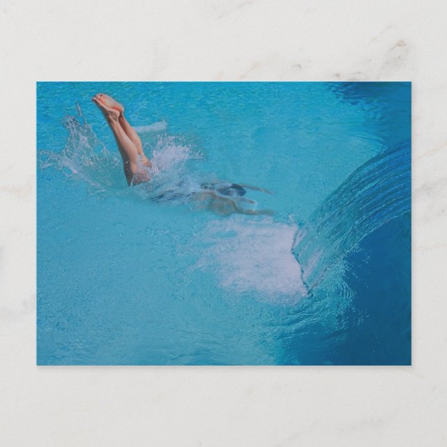 Carte Postale plongée (Devant)