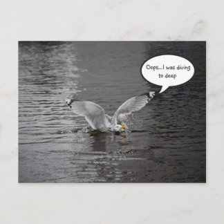 Carte Postale Plongée en profondeur