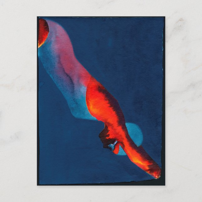 Carte Postale Plongeur 2011 (Devant)