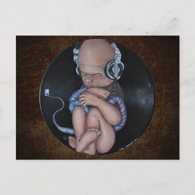 Carte Postale Plugged In (Devant)