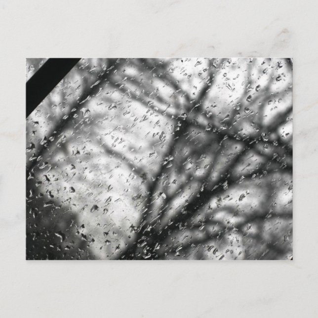 Carte Postale pluie (Devant)