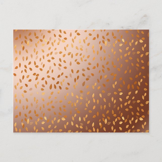 Carte Postale Pluie dorée (Devant)