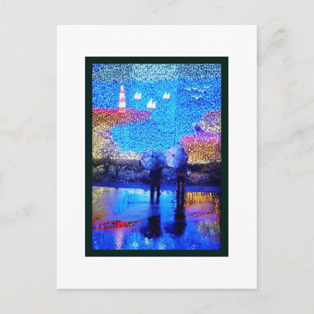 Carte Postale Pluie magique (Devant)