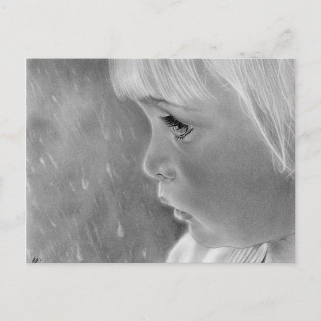 Carte postale Pluie s'en va (Devant)