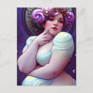 Carte postale Plus Belle Déesse Taille