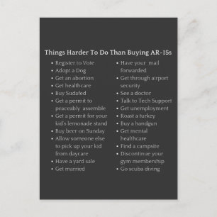 Carte Postale Plus Difficile À Faire Que D'Acheter Un Contrôle D