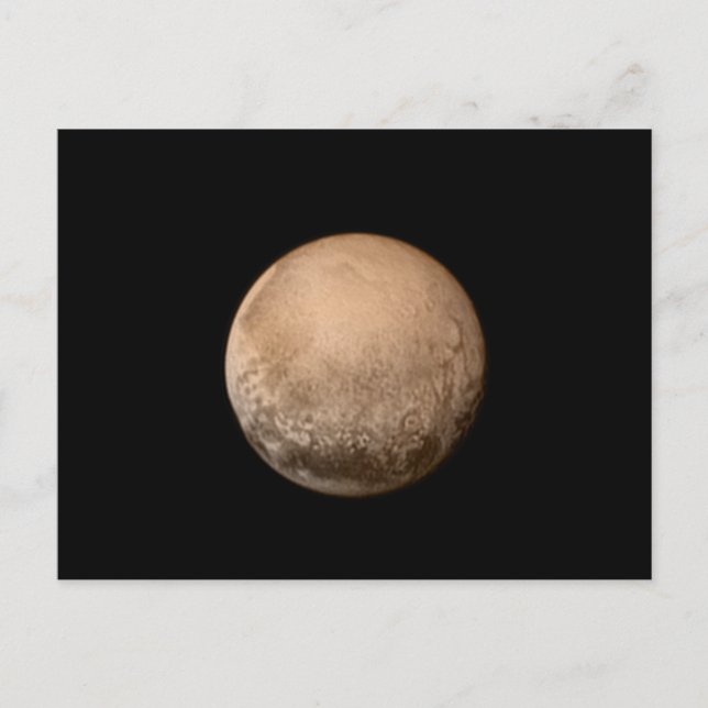 Carte Postale Pluton, ma planète préférée - New Horizons NASA (Devant)