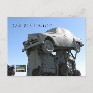 Carte Postale Plymouth 1950