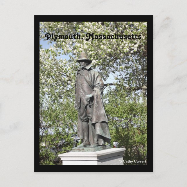 Carte Postale Plymouth, Massachusetts (Devant)