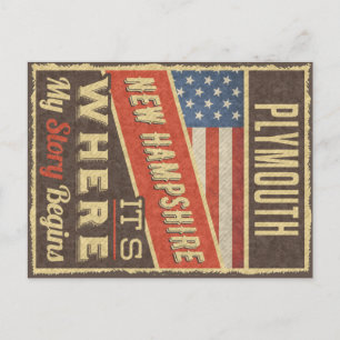 Carte Postale Plymouth New Hampshire
