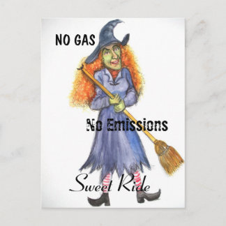 Carte Postale PMACarlson Energy Saver Witch