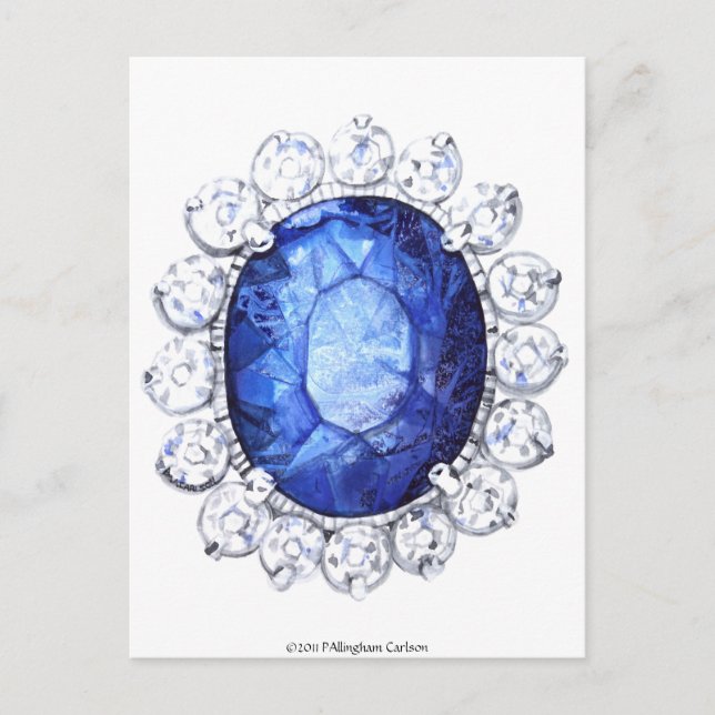 Carte postale PMACarlson Royal Sapphire (Devant)