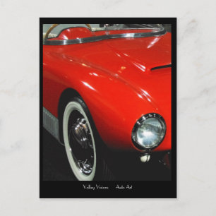 Carte Postale Pneu de mur blanc