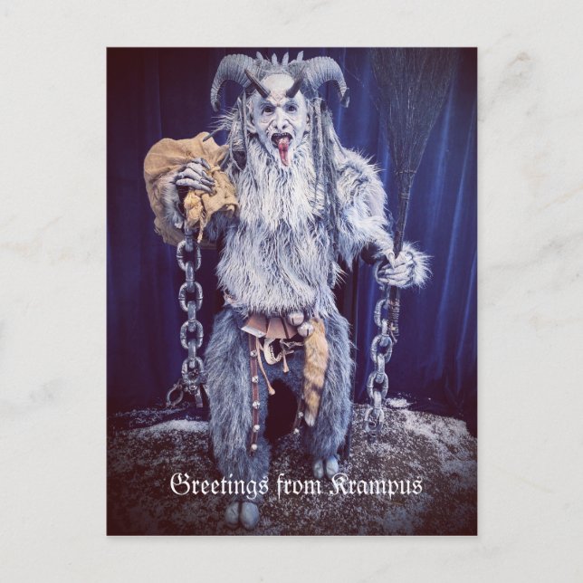 Carte postale PNW Krampus (Devant)