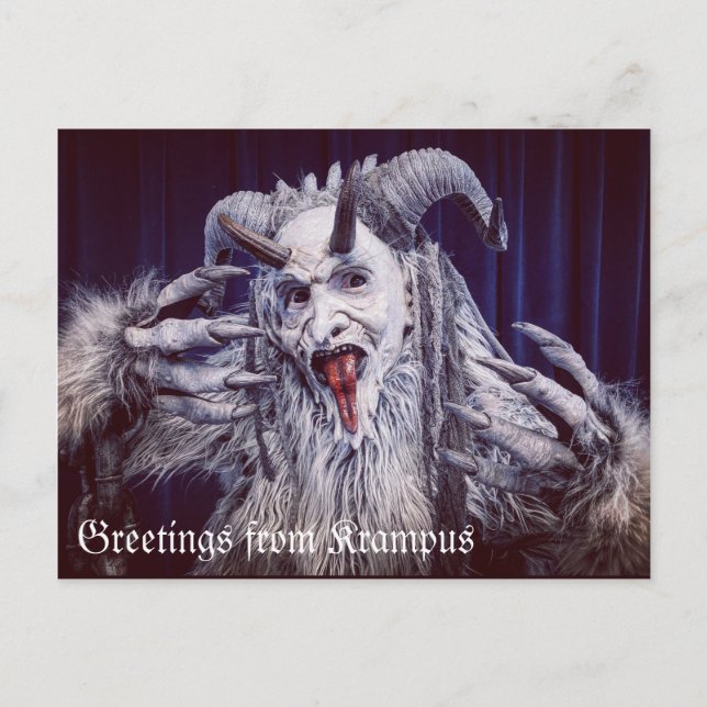 Carte postale PNW Krampus (Devant)