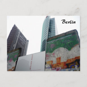 Carte Postale pochdamer mural berlin