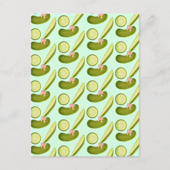 Carte Postale Pochettes roses (Devant)