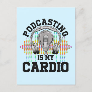 Carte Postale Podcast Contenu Créateurs Radio Show Podcasting