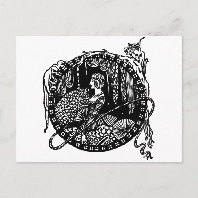 Carte Postale Poe Vignette 8 (Devant)