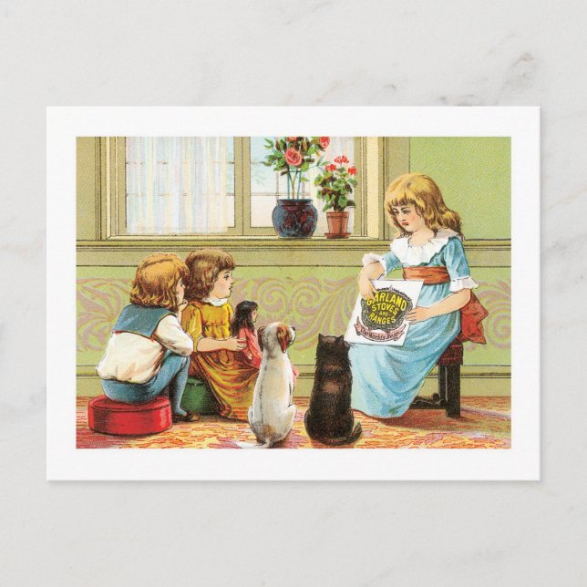 Carte Postale Poêles et fourneaux de Garland (Devant)