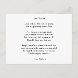 Carte Postale Poème Art-Love 3