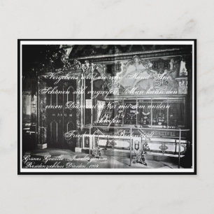 Carte Postale Poème de la chambre des bijoux de Dresde
