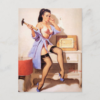 Carte Postale Poignée pour homme