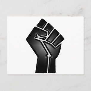 Carte Postale poing bp