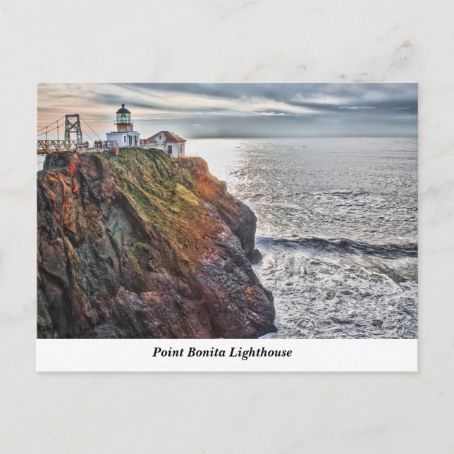 Carte postale Point Bonita Lighthouse (Devant)