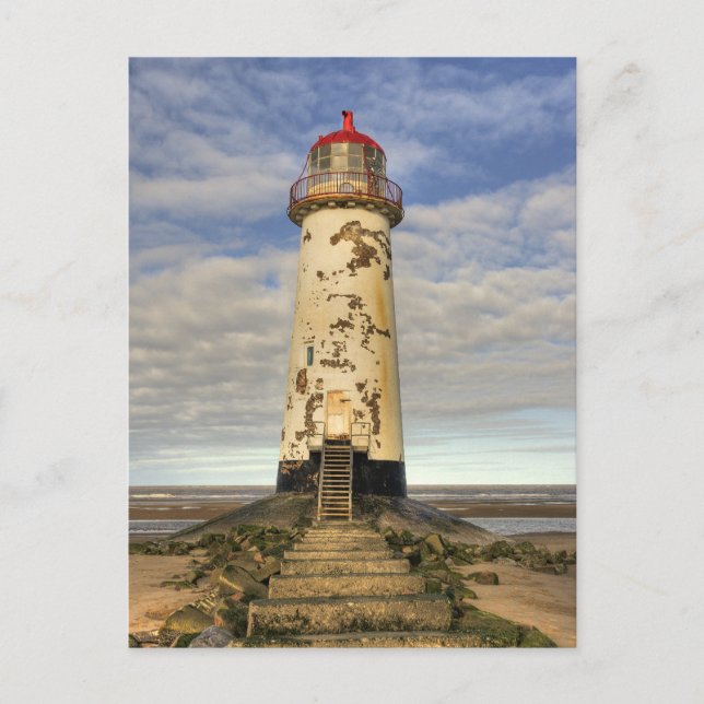 Carte postale Point de Aye Talacre North Wales (Devant)