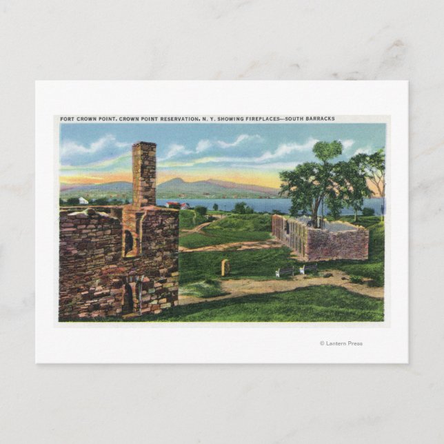 Carte Postale Point de la Couronne de l'arrière-plan (Devant)