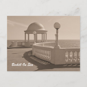 Carte Postale Point de vue Bexhill sur Sea Sepia